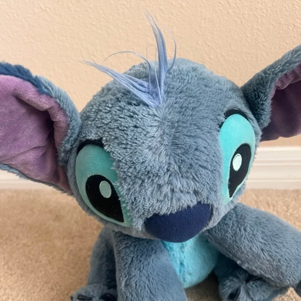 Disney‎ Lilo & Stitch Plush Stuffed Animal Blue Purple Alien 14 inch